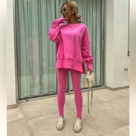 Sweaters - NWOT Never Worn Solid Pink Outfit